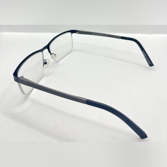 Link Occhiali Link 6111 Gray Oval Sunglasses Frames Only - Picture 5 of 8